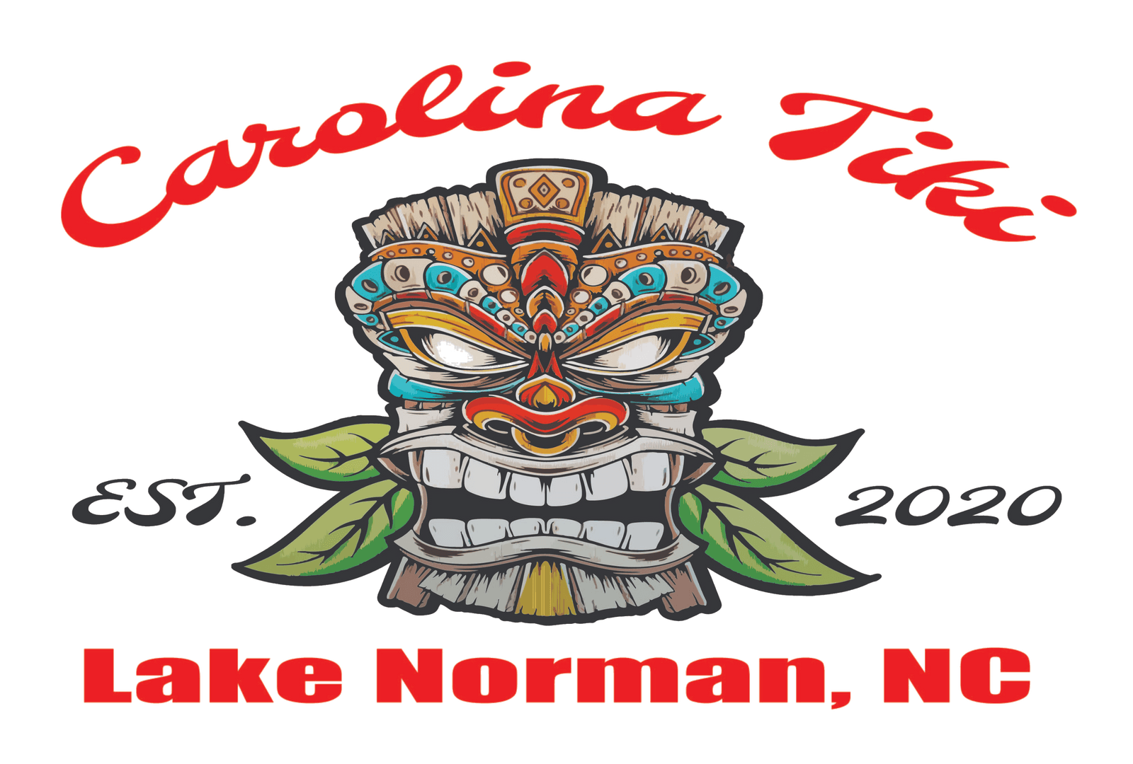 Carolina Tiki luxury pontoon on Lake Norman with Prestige Worldwide guests on board