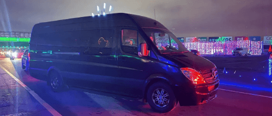 Mercedes Sprinter van Charlotte NC luxury group transportation