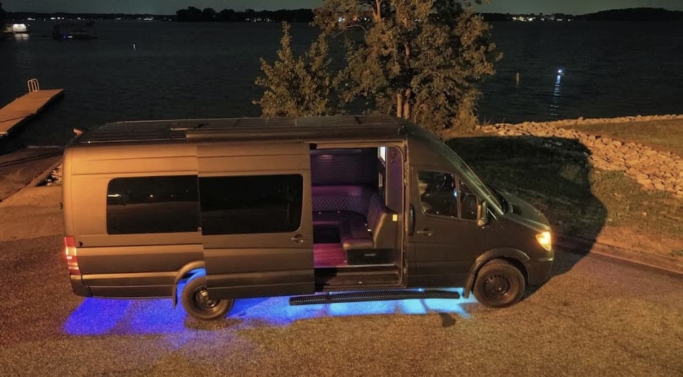 Catalina Mercedes Sprinter van Charlotte NC luxury group transportation